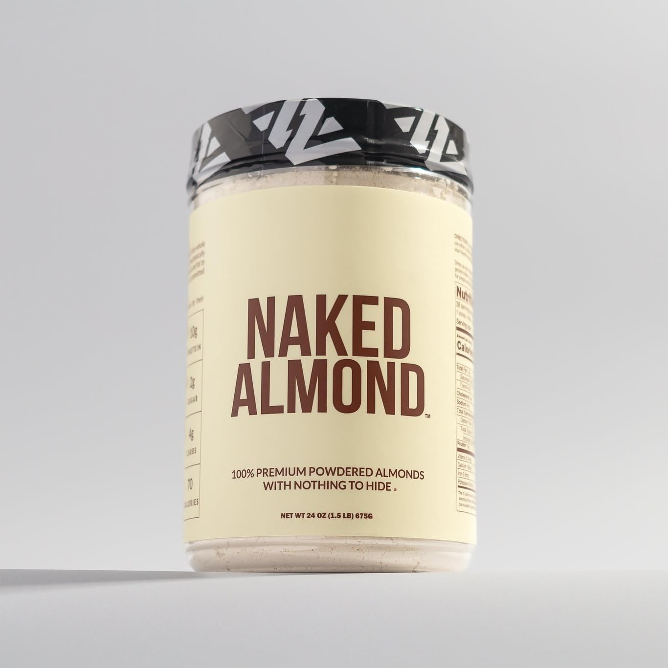 NAKED Amande-protéine en poudre, emballage pratique 1,5 lb.