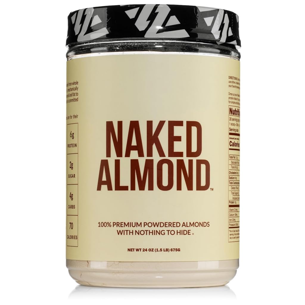NAKED Amande-protéine en poudre, ingrédient unique, parfait pour smoothies.