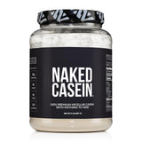 NAKED Casein emballage avant, protéine micellaire pure pour récupération musculaire potentielle.