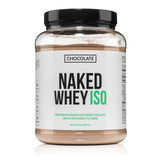 NAKED Chocolate Whey Isolate : boisson pré-entraînement rapide et gourmande.