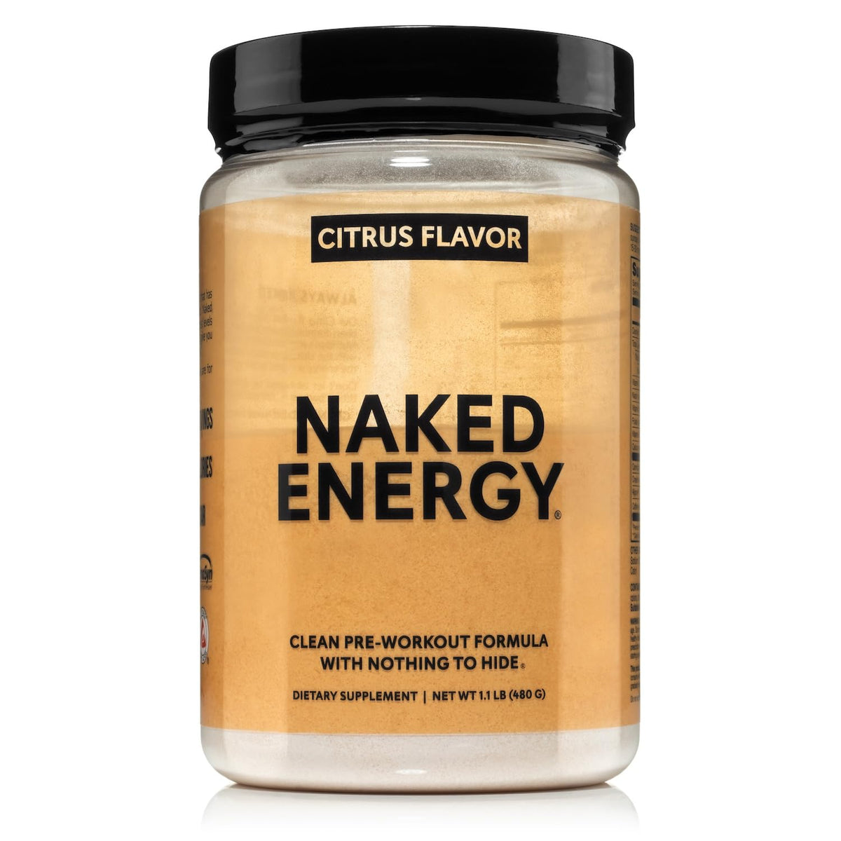 NAKED Citrus Energy: shaker citron, énergie rapide pour l'entraînement