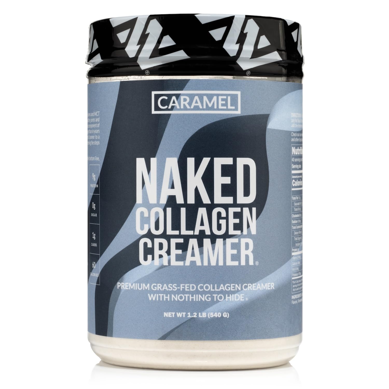 NAKED collagène – versement dans tasse chaude pour café crémeux