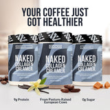 Naked Collagen Mocha Crème emballage pratique, format 40 portions