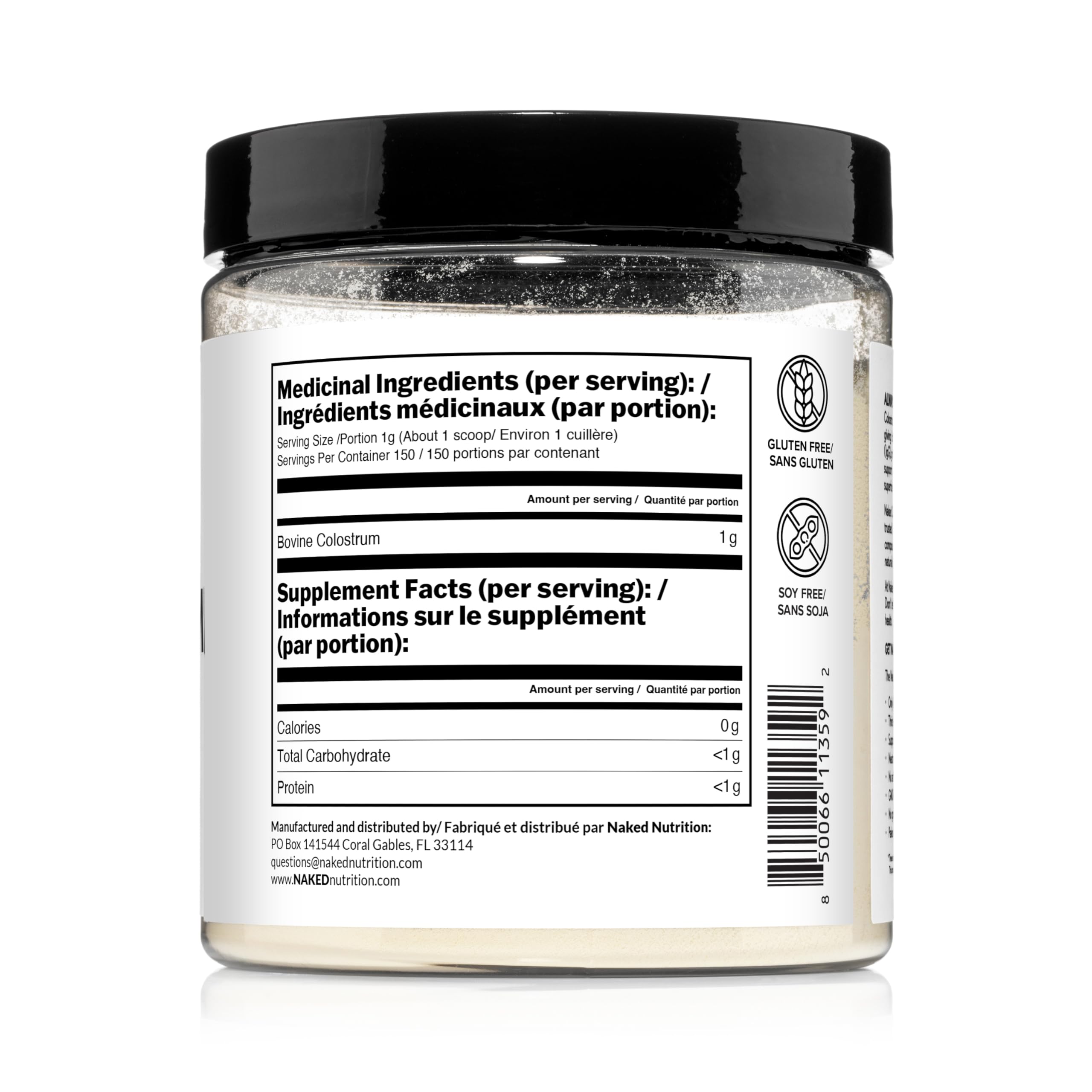 NAKED Colostrum et son impact sur la digestion, sans compromis