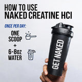 Récupération après séance avec Naked Lean Creatine HCl.