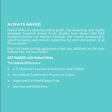 NAKED EAAs preparation-sport ideale avant entrainement pour soutenir endurance