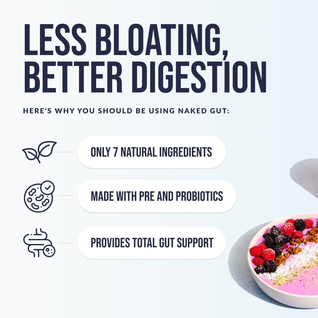 NAKED Gut etiquette-ingredients-naturels-sans-allergenes: ingrédients naturels clairement listés pour votre choix éclairé.