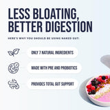 NAKED Gut etiquette-ingredients-naturels-sans-allergenes: ingrédients naturels clairement listés pour votre choix éclairé.