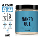NAKED Gut texture-poudre-fine: texture fine qui se dissout rapidement.