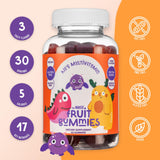 NAKED Nutrition Kids Gummies – Bouteille berry, saveur fruitée sans gélatine