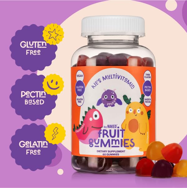 NAKED Nutrition Kids Gummies – Enfant dégustant une gommette quotidienne