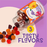 NAKED Nutrition Kids Gummies – Étiquette claire montrant nutriments et utilisations