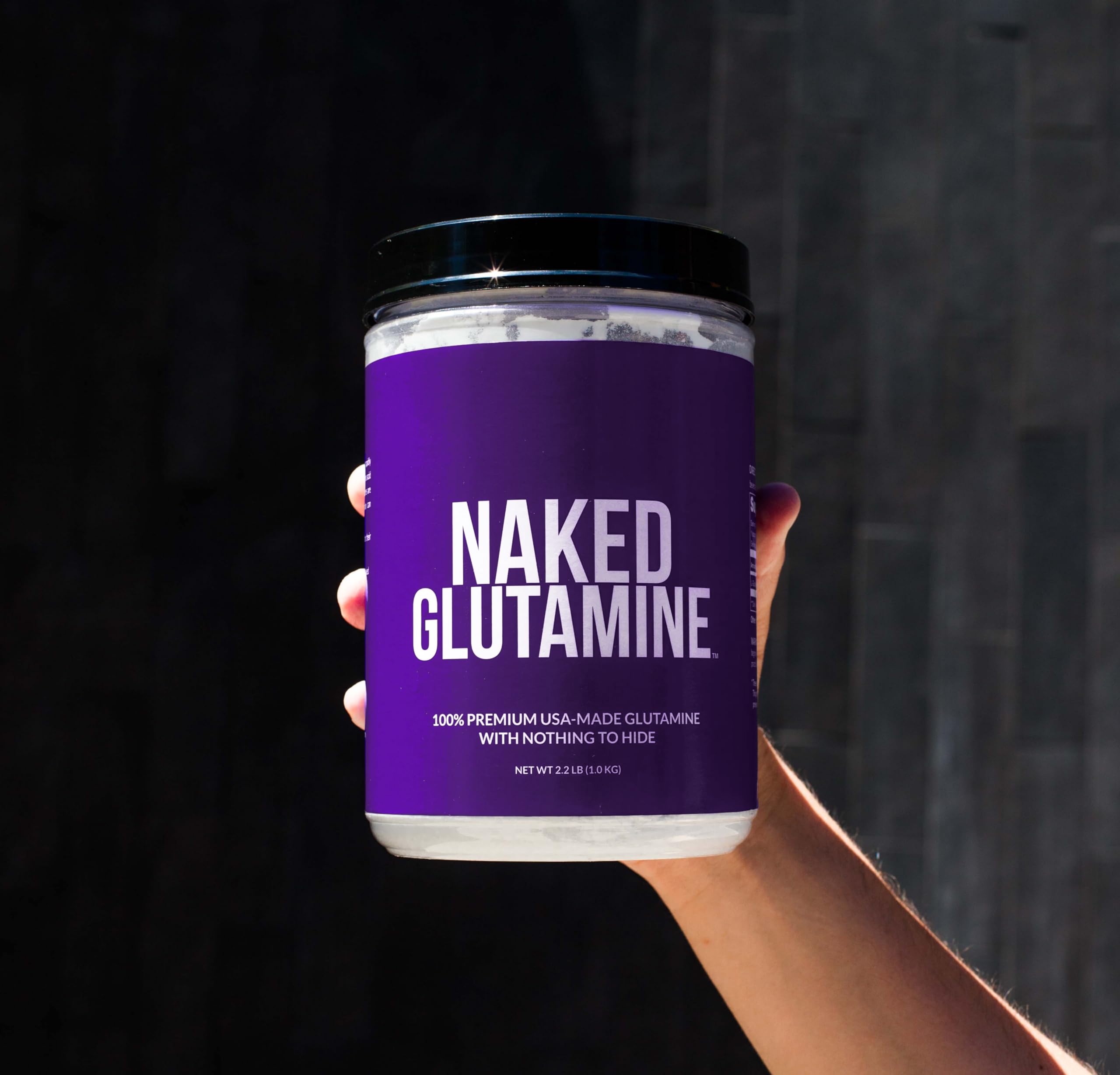 NAKED L-GLUTAMINE: contrôle qualité par tests tiers.