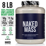 NAKED Mass melange-whey-caséine : protéines à libération mixte pour une récupération durable