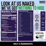 NAKED Mass sans-edulcorants-artificiels : douceur naturelle et composition pure