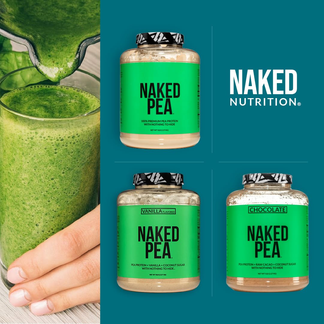 NAKED Pea digestion facile, option végétale adaptée à l alimentation