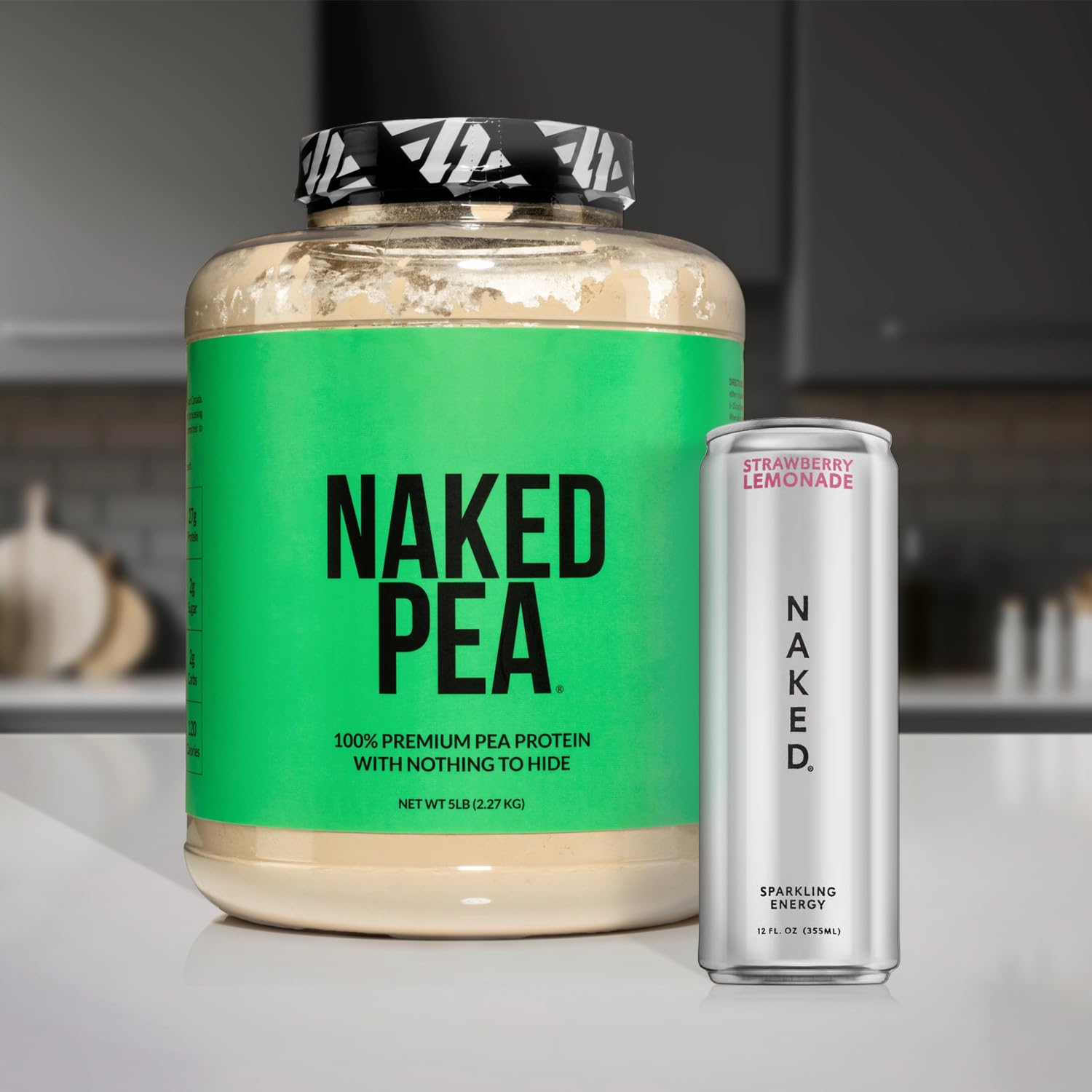 NAKED Pea sans additifs, protéine de pois jaune pure et simple