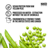 NAKED Pea shake vegan crèmeux, préparation rapide sans lactose
