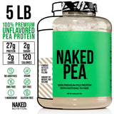 NAKED Pea smoothie vert santé, énergie végétale pour démarrer la journée