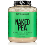 NAKED PEA vanille poudre : poudre protéinée facile à mélanger pour shakes