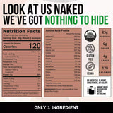 NAKED Protéine riz brun - cuillère-doseuse: dose précise pour shakes quotidiens