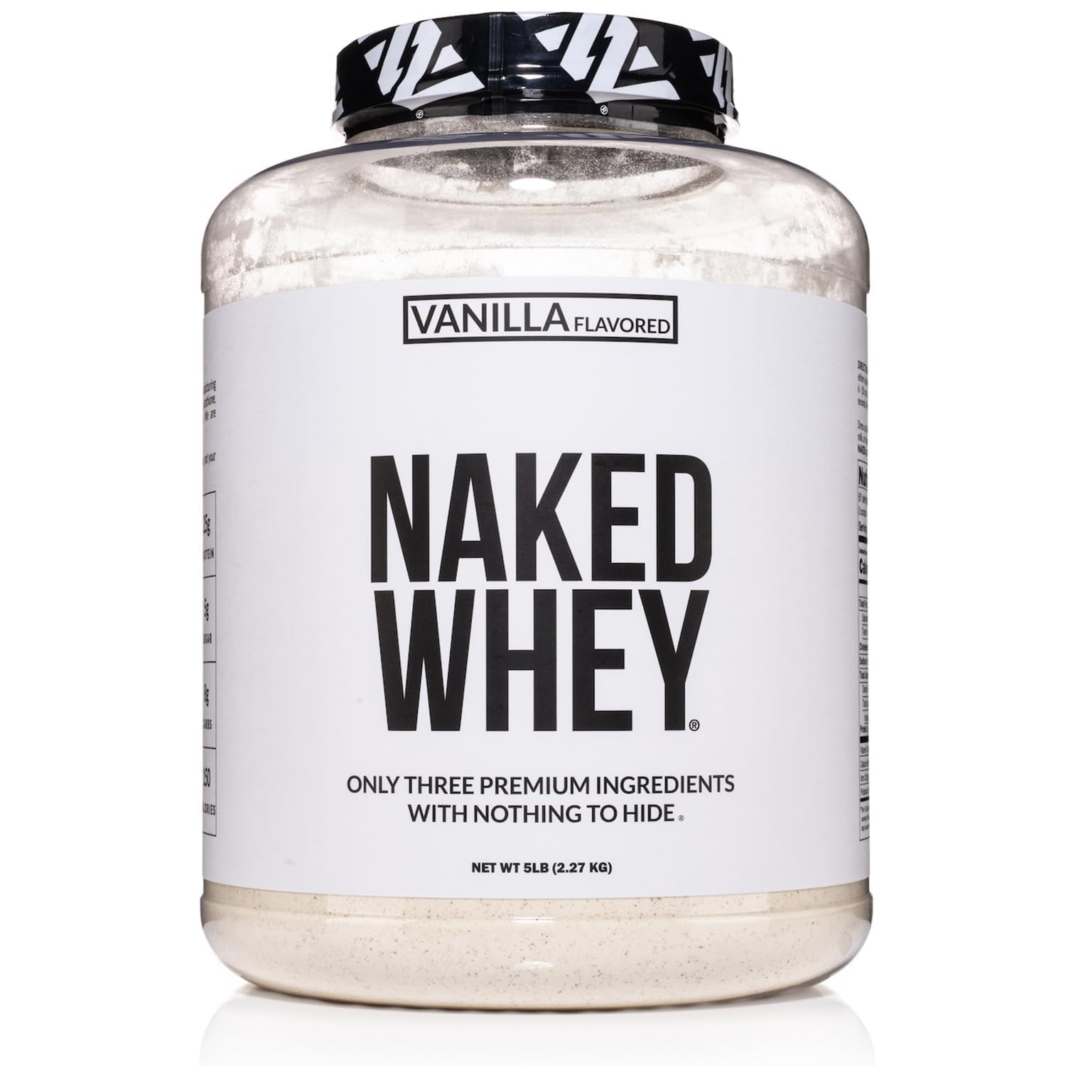 NAKED Protéine lactosérum Vanille – poudre neutre pour boissons protéinées post‑entraînement