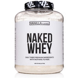 NAKED Protéine lactosérum Vanille – poudre neutre pour boissons protéinées post‑entraînement