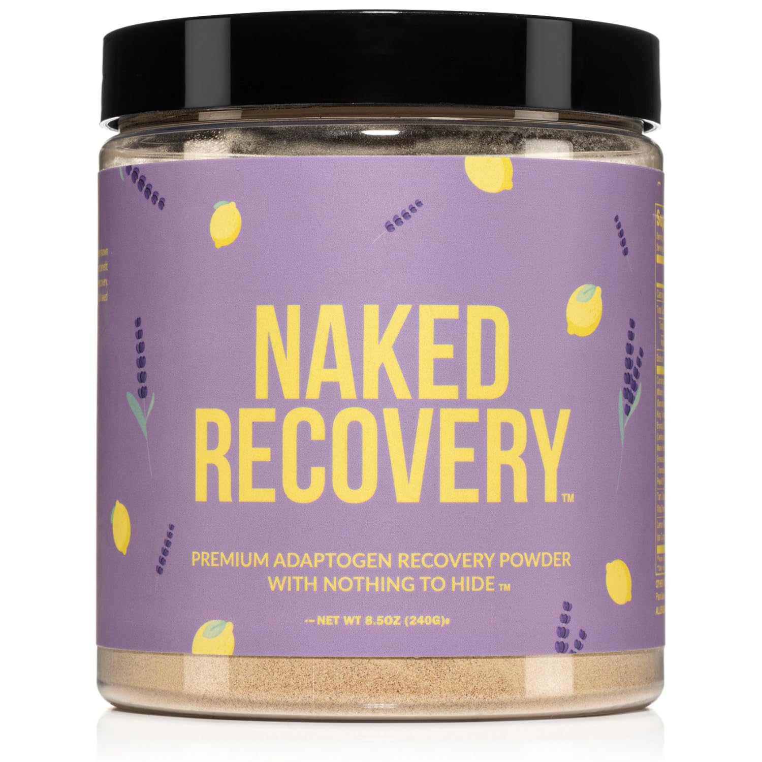 NAKED Recovery poudre Crinière de Lion, soutien post‑effort et récupération.