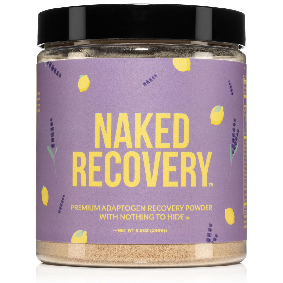 NAKED Recovery poudre Crinière de Lion, soutien post‑effort et récupération.