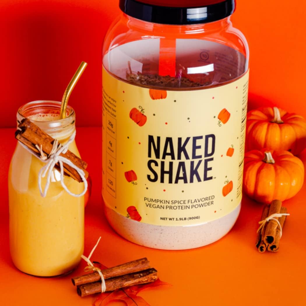 NAKED Shake arôme naturel potiron: goût potiron épicé sans ingrédients artificiels.