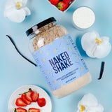 NAKED Shake Arômes Naturels - goût vanille pur et sans arômes artificiels.