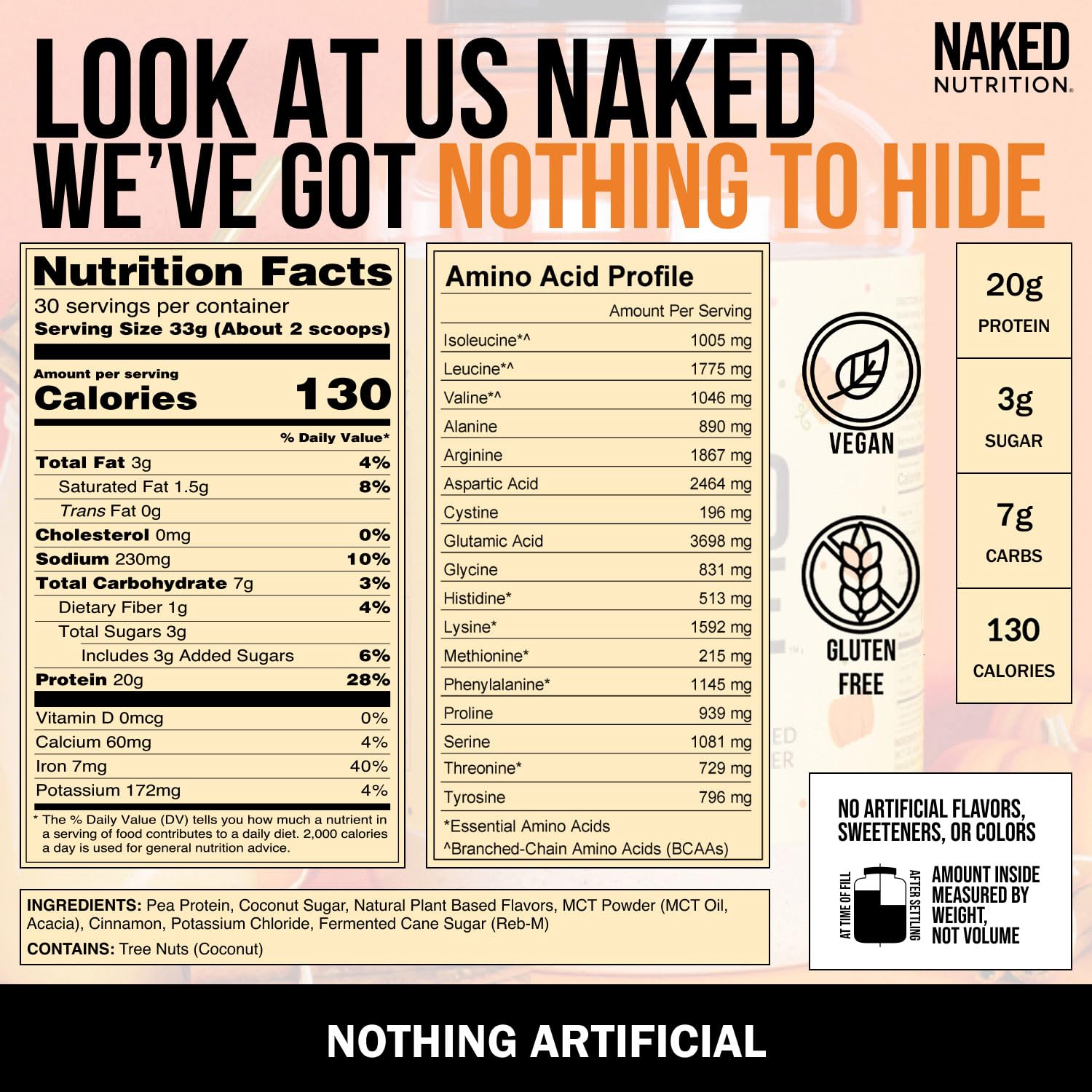 NAKED Shake boite-30-portions: format pratique pour votre routine.