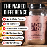 NAKED Shake huile MCT – apporte énergie et satiété après l'entraînement.