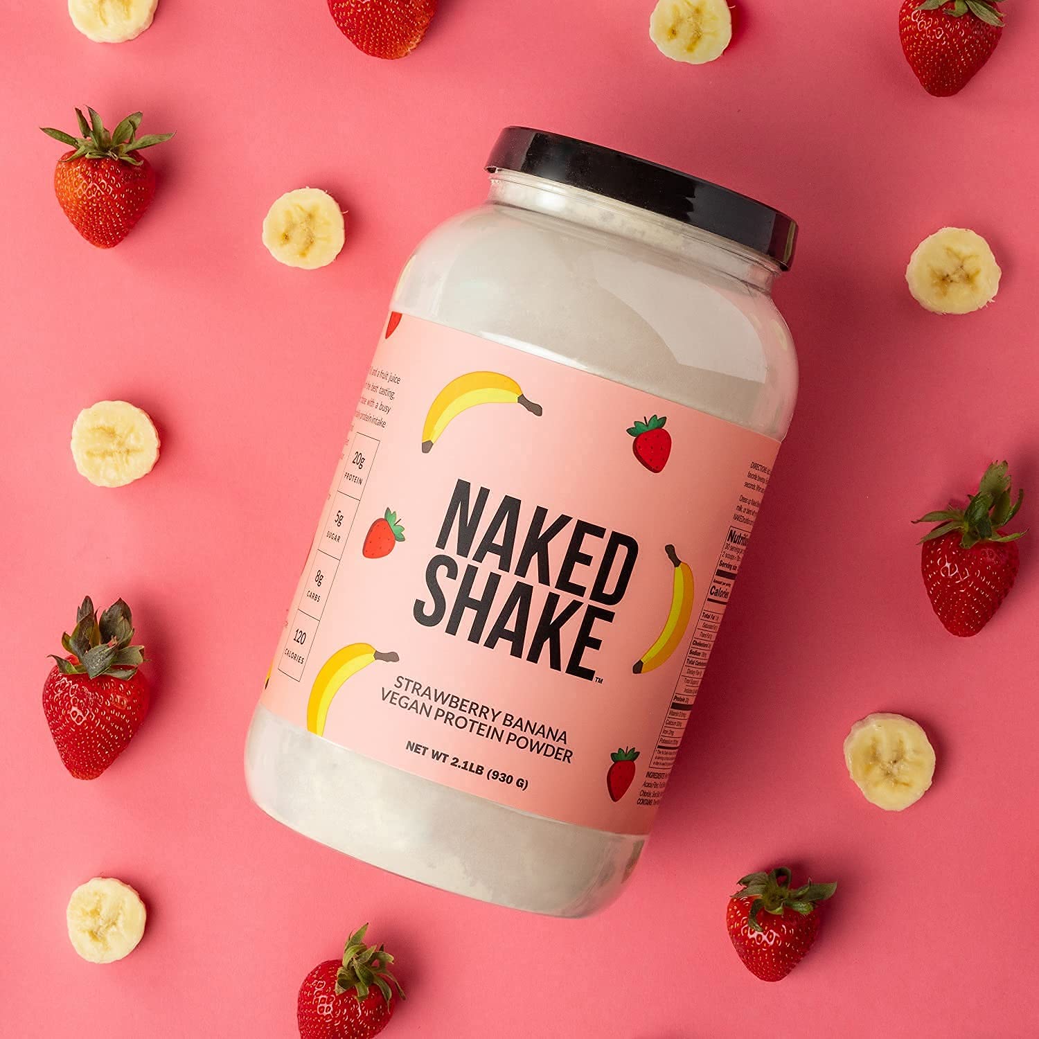 NAKED Shake mélange facile dans l’eau ou lait végétal.