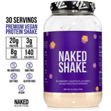 NAKED Shake Muffin Myrtille – gobelet lors d’un entraînement pour énergie soutenue.