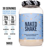NAKED Shake Sans soja - protéine végétale pour régimes sensibles au soja.