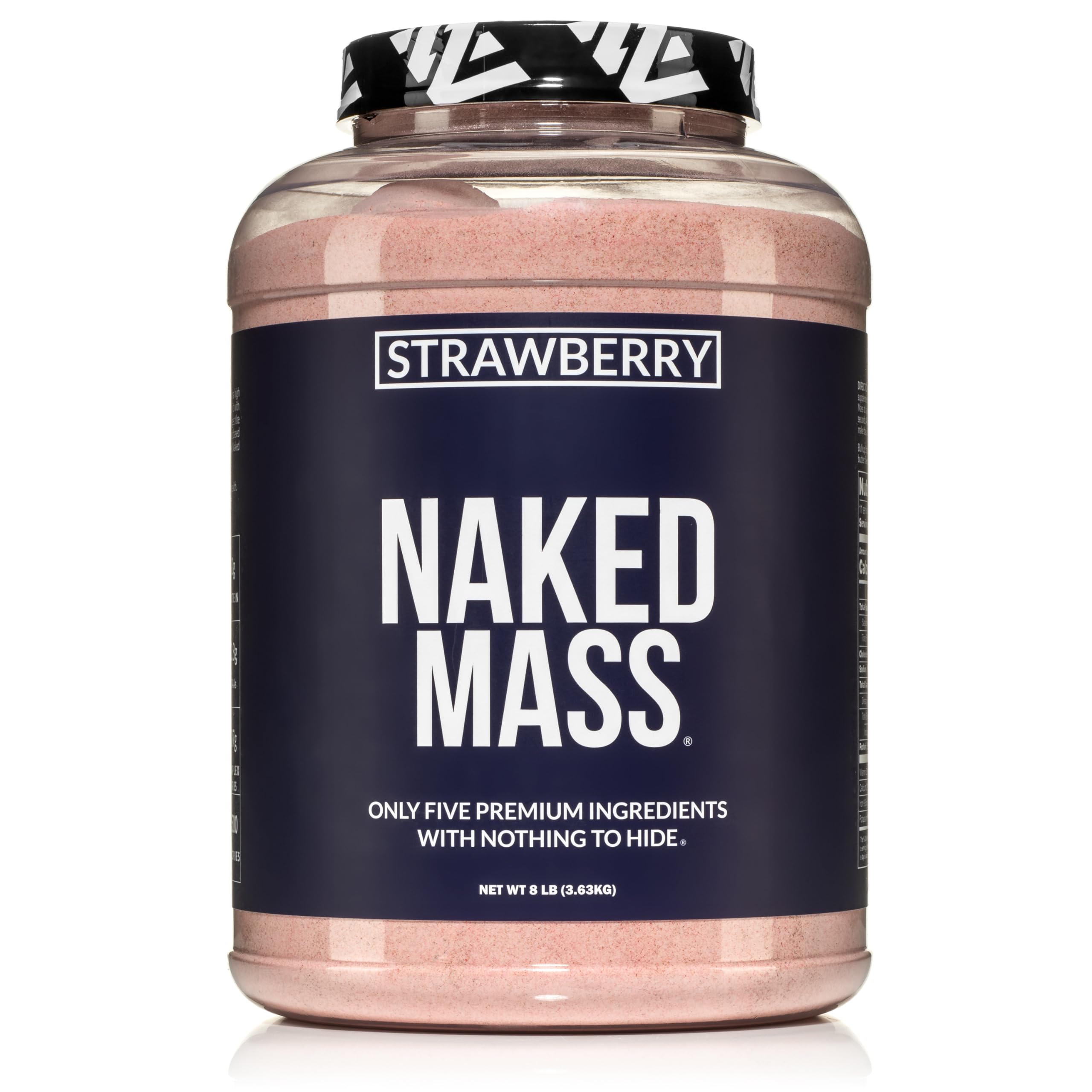 NAKED Strawberry Mass: poudre fraises séchées pour prise de masse
