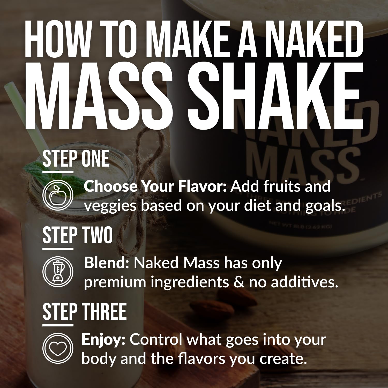 NAKED Strawberry Mass: idées de recettes faciles pour prise de masse