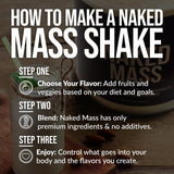 NAKED Strawberry Mass: idées de recettes faciles pour prise de masse