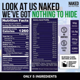 Ingrédients naturels et sans additifs artificiels dans Naked Vanilla Mass.