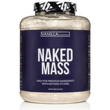 NAKED Vanilla Mass présenté dans son pot, ingrédients simples et naturels.