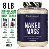 Shake Naked Vanilla Mass en cours de préparation dans le shaker.
