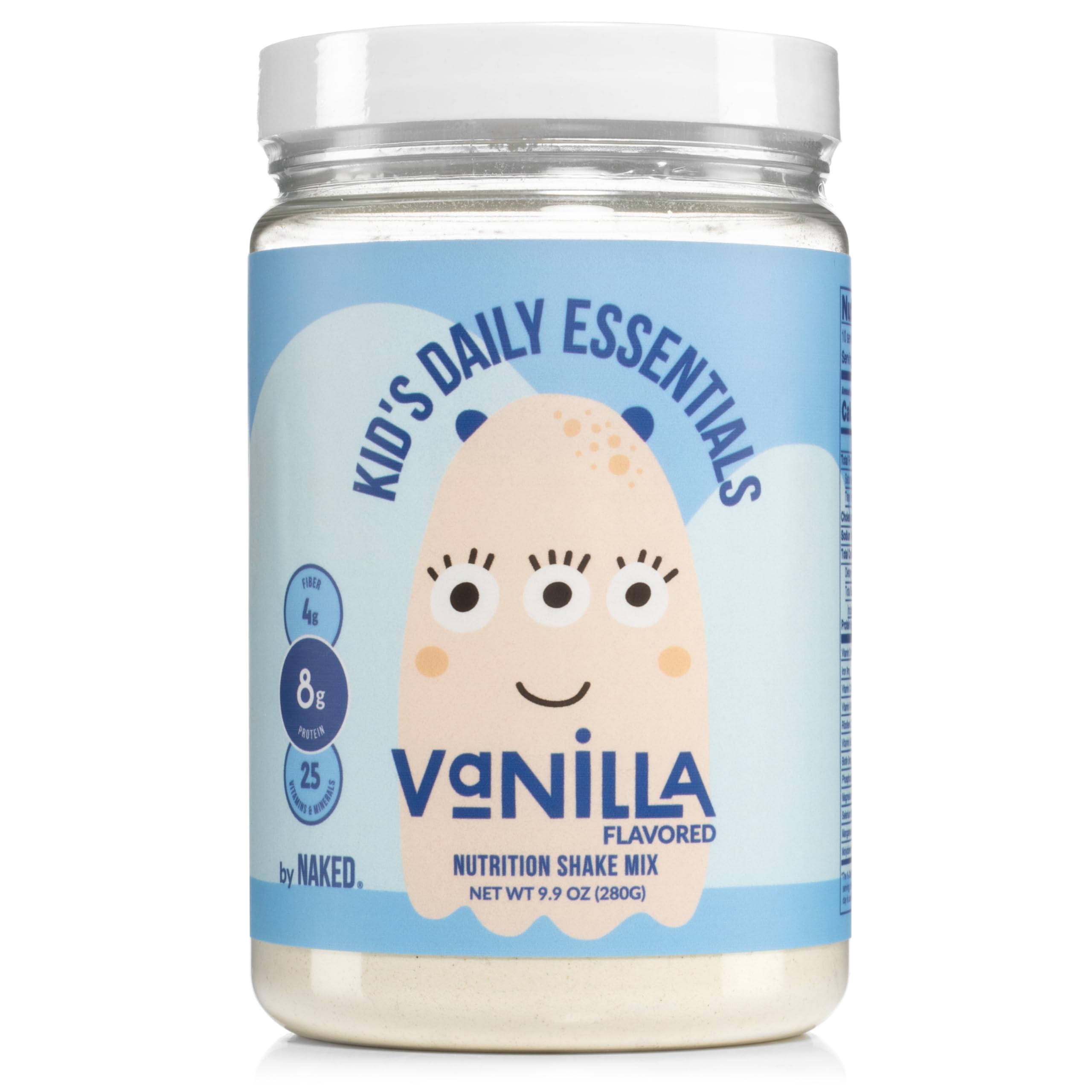 Naked Vanilla: shake pour enfants en bouteille, démarrage équilibré de journée.