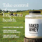 NAKED Vanilla Whey Shake Matin — parfait pour petit-déjeuner protéiné.