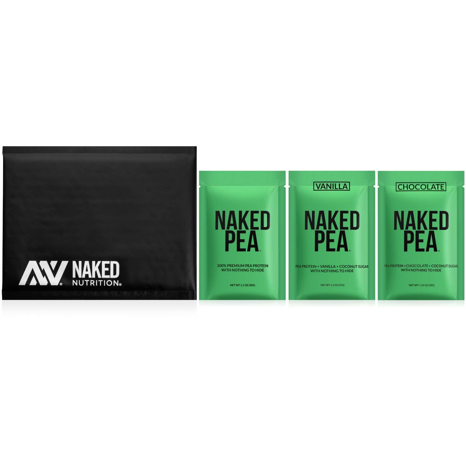 NAKED échantillon ingrédients tableau nutritif en vedette