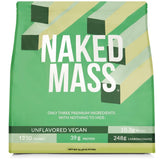NAKED Vegan Mass emballage: gainer vegan naturel prêt à l emploi pour votre routine.