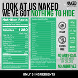 NAKED Vegan Mass ingredients-pur, composants simples et sans additifs