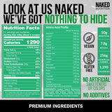 NAKED Vegan Mass préparation idéale pour petit-déjeuner ou shake après entraînement.