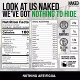 Pancakes protéinés Naked Whey — cuisson facile pour des petits déjeuners nourrissants.