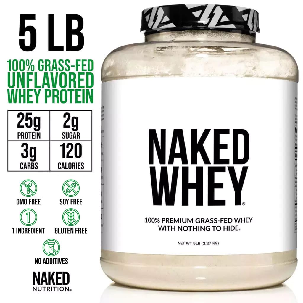 NAKED WHEY – 25 g de protéine par portion, performance soutenue